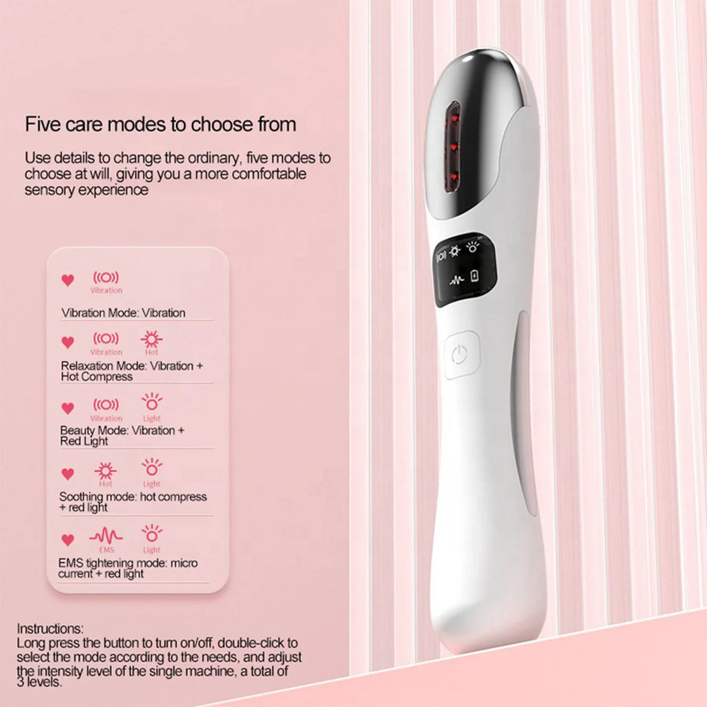 Eye Lift Wand con Luz Roja y Vibración