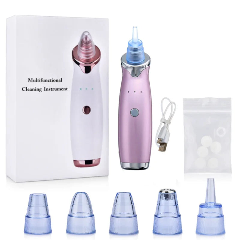 Removedor de puntos negros con succión eléctrica por vacío